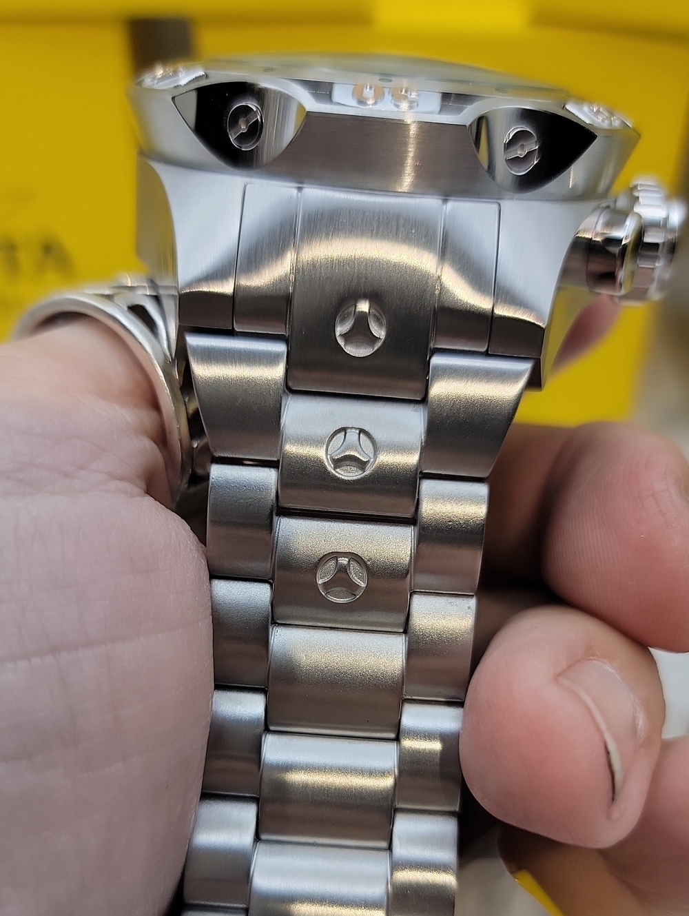 NEW 🐍 Invicta Venom Combat Men's Watch 52.5mm Stainless 47762 Green Statement - Picture 6 of 10
